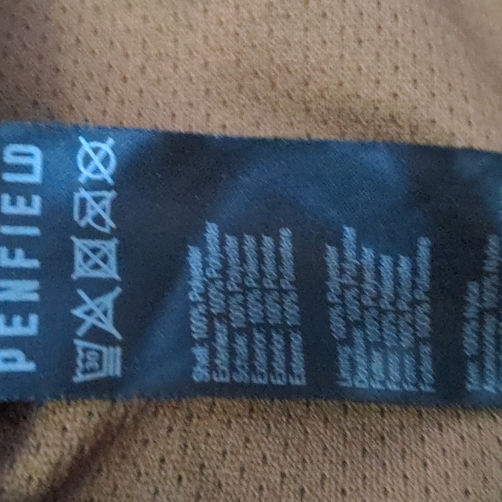 Penfield Size M Plush Lined Zip Front Sleeveless Vest - Picture 12 of 12